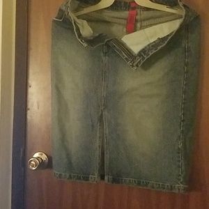 Blue Jean skirt
